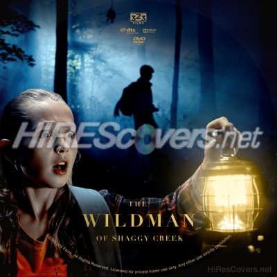 normal Wildman of Shaggy Creek The 2025 Custom DVD Label