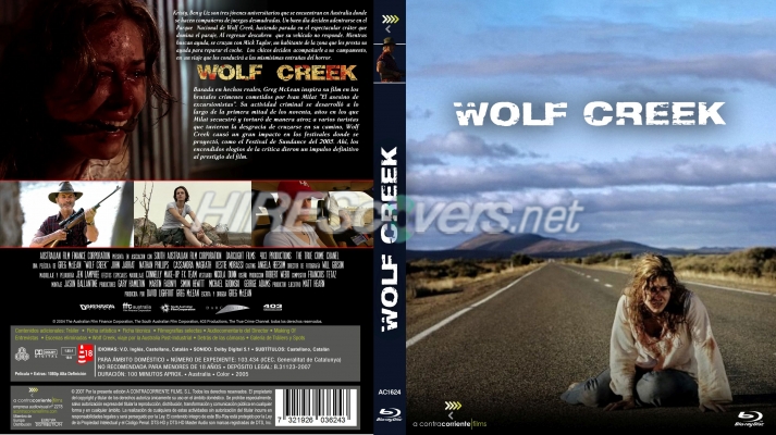 normal Wolf Creek caja Bluray a contracorriente