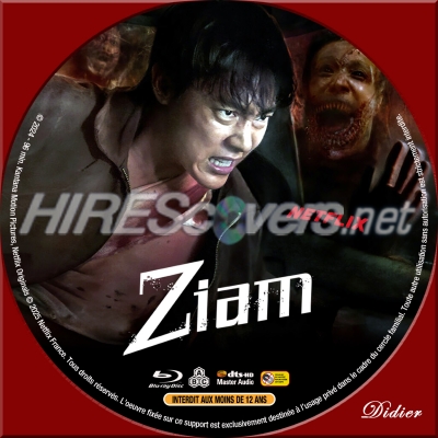 normal ZIAM Sticker Blu ray