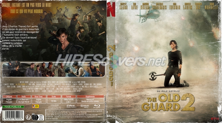 normal the oldguard 2 Jaquette Blu ray usee