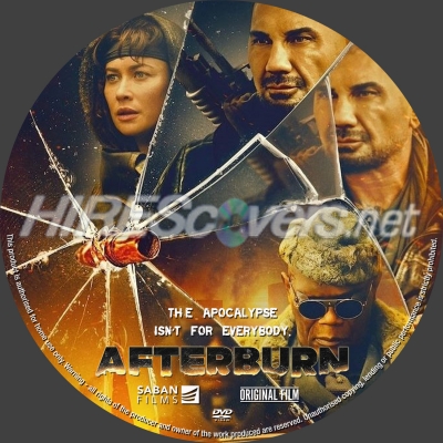 normal Afterburn dvd label