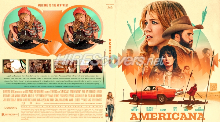normal Americana 2023 Custom Blu ray Cover