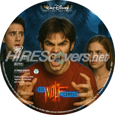 normal Big Wolf on Campus DVD Lbl