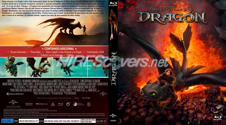 normal Como entrenar a tu dragon caja bluray Universal Dreamworks