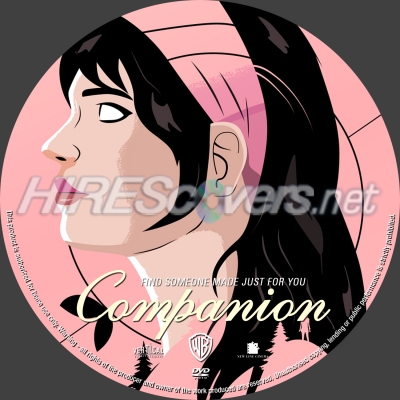 normal Companion dvd label
