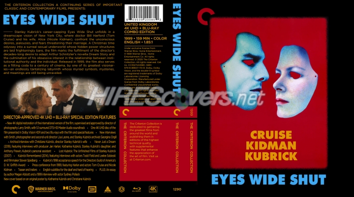 normal Eyes Wide Shut Criterion Collection 1290 JR 4KUHD BD Cover