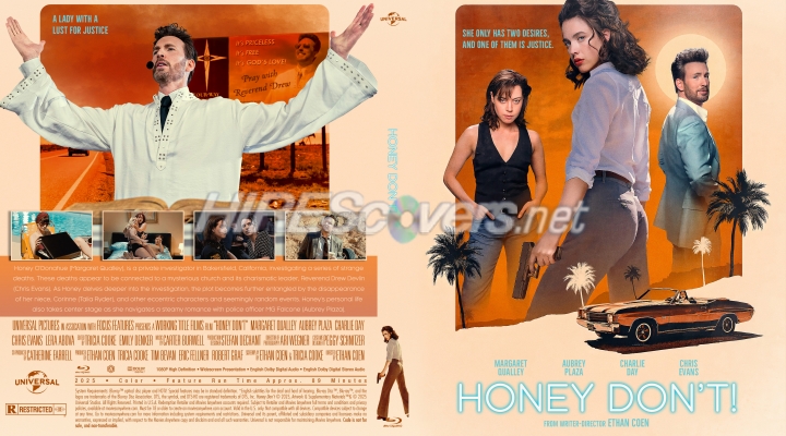normal Honey Don t 2025 Custom Blu ray Cover