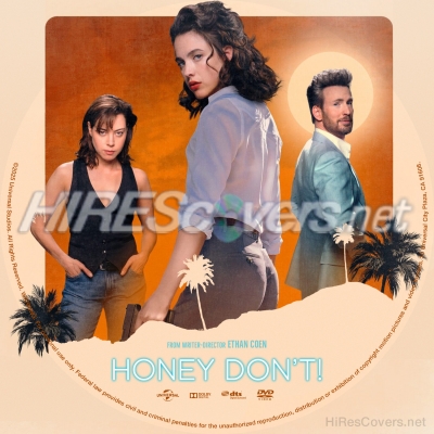 normal Honey Don t 2025 Custom DVD Label
