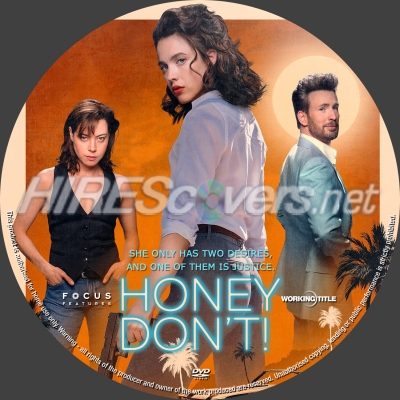 normal Honey Don t dvd label