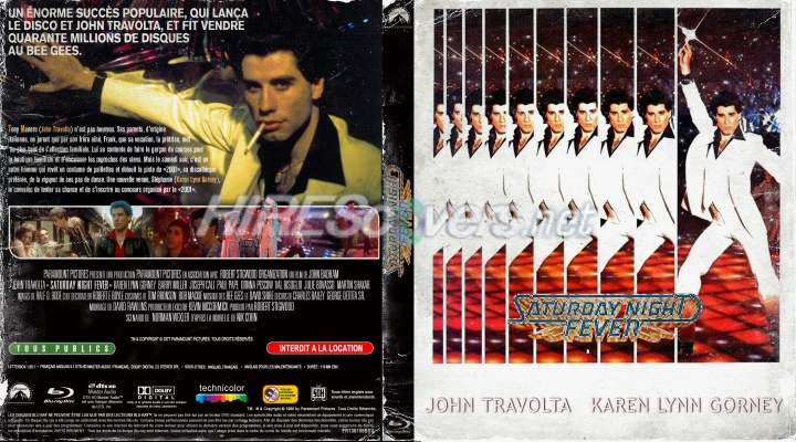 normal LA FIEVRE DU SAMEDI SOIR Jaquette Blu ray 2