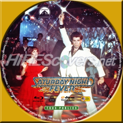 normal LA FIEVRE DU SAMEDI SOIR Sticker Blu ray 1