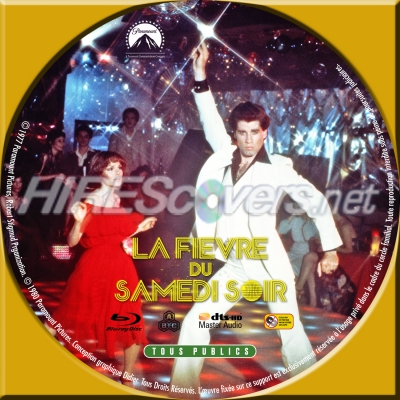 normal LA FIEVRE DU SAMEDI SOIR Sticker Blu ray 2