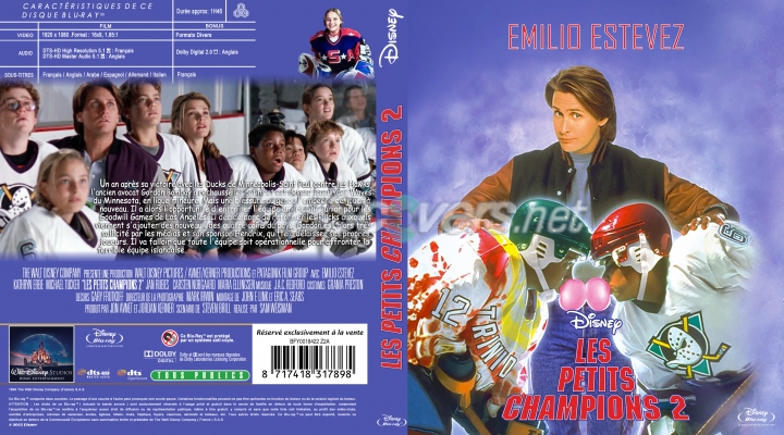 normal LES PETITS CHAMPIONS 2Jaquette Blu ray