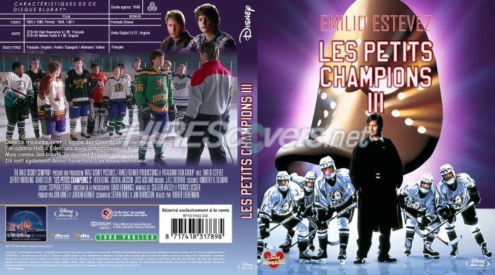 normal LES PETITS CHAMPIONS III Jaquette Blu ray