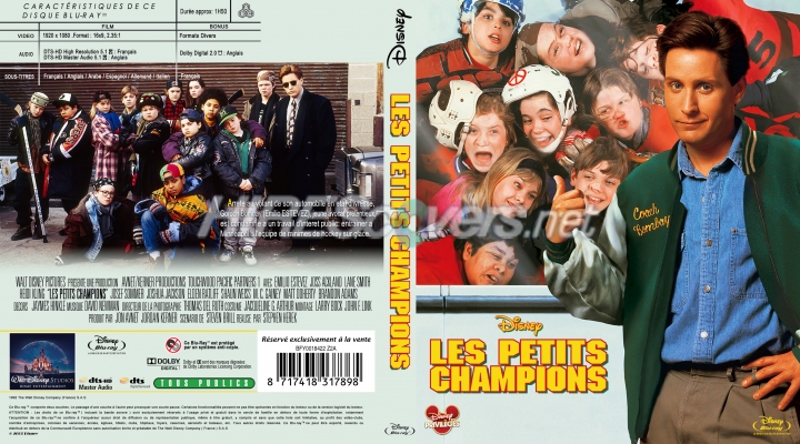 normal LES PETITS CHAMPIONS Jaquette Blu ray