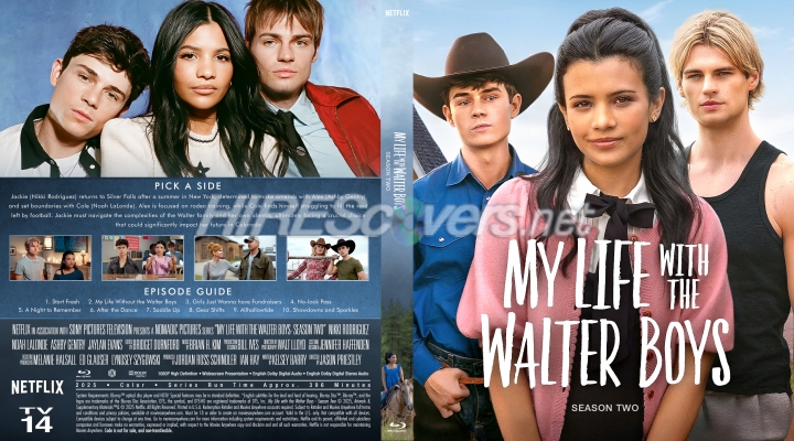 normal My Life With the Walter Boys 2025 Season Two Custom Blu ray Cover
