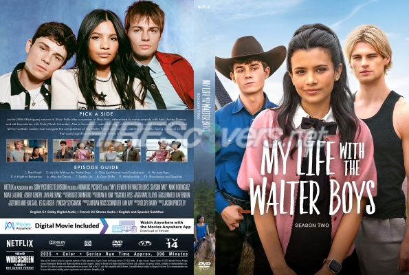 normal My Life With the Walter Boys 2025 Season Two Custom DVD Cover0