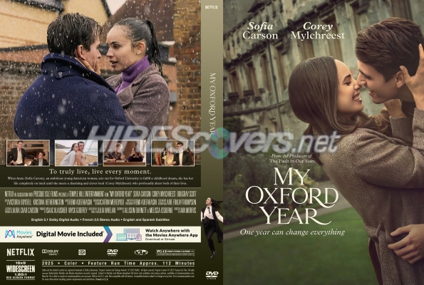normal My Oxford Year 2025 Custom DVD Cover