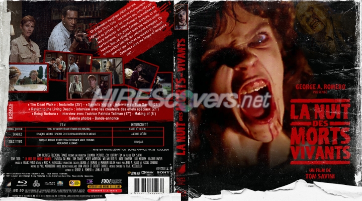 normal NIGHT of the LIVING DEAD Jaquette Blu ray