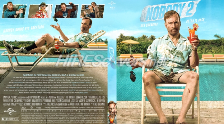 normal Nobody 2 2025 Custom Blu ray Cover