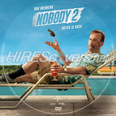 normal Nobody 2 2025 Custom DVD Label