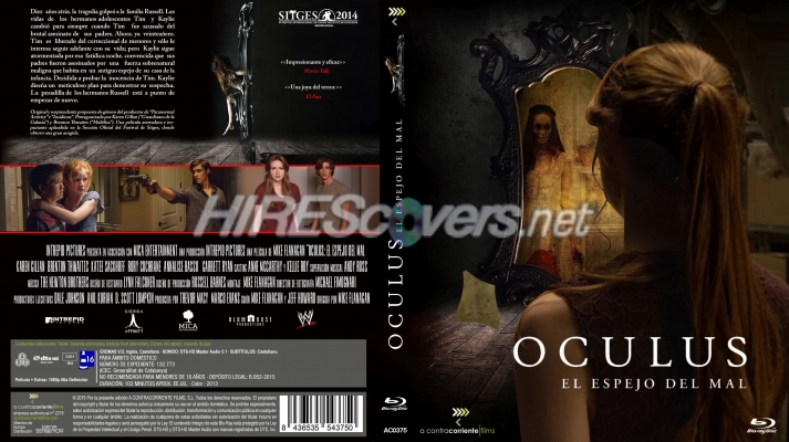 normal Oculus el espejo del mal caja Bluray a contracorriente