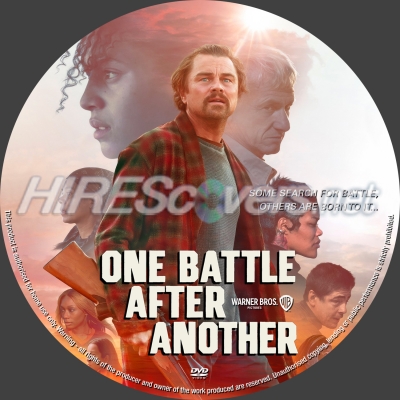 normal One Battle After Another dvd label