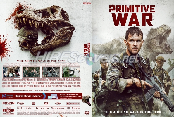normal Primitive War 2025 Custom DVD Cover