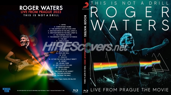 Roger Waters This Is Not A Drill (2023) Blu-Ray by Papinice