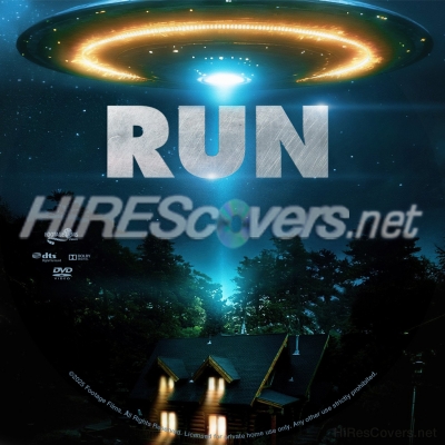 normal Run 2025 Custom DVD Label