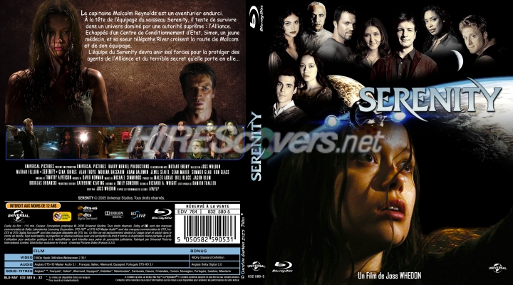 normal SERENITY Jaquette Blu ray