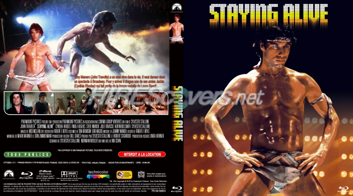 normal STAYING ALIVE Jaquette Blu ray