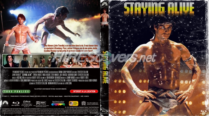 normal STAYING ALIVE Jaquette Blu ray Usee