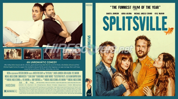 normal Splitsville 2025 Custom Blu ray Cover