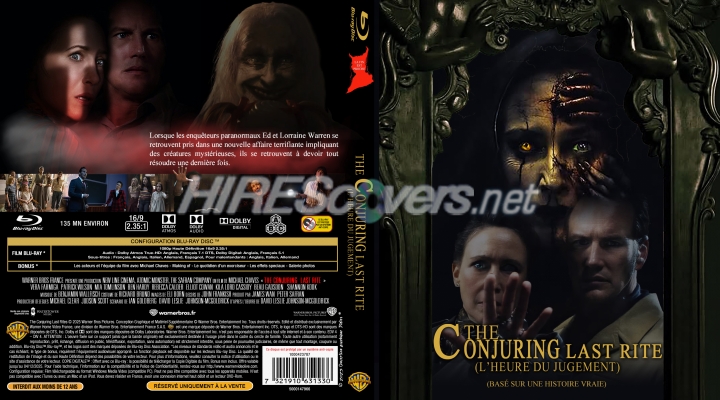 normal THE CONJURING LAST RITE Jaquette Blu ray