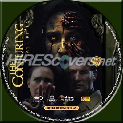 normal THE CONJURING LAST RITE Sticker Blu ray