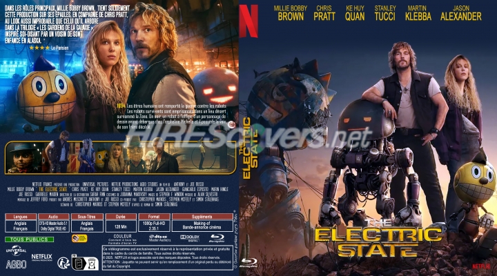 normal THE ELECTRIC STATE Jaquette Blu ray