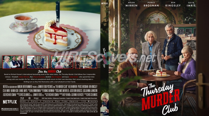 normal Thursday Murder Club The 2025 Custom Blu ray Cover