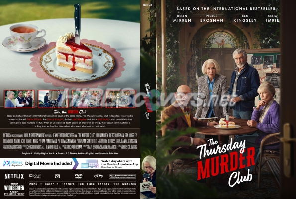 normal Thursday Murder Club The 2025 Custom DVD Cover