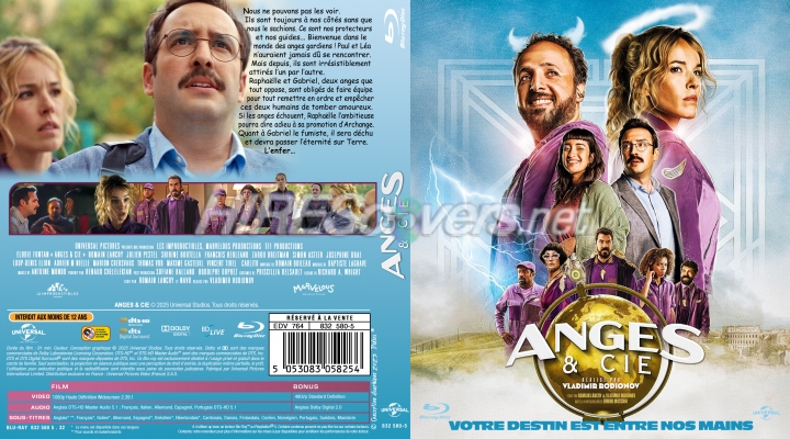 normal ANGES ET COMPAGNIE Jaquette Blu ray