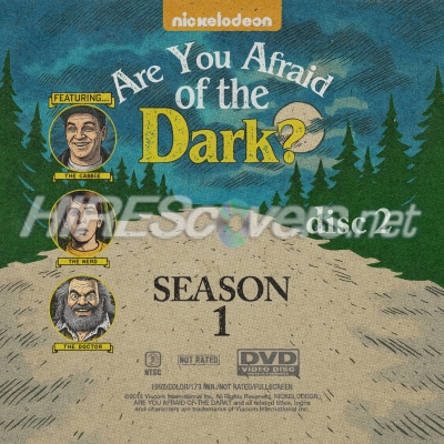 normal Are You Afraid of the Dark S1 D2 DVD Label