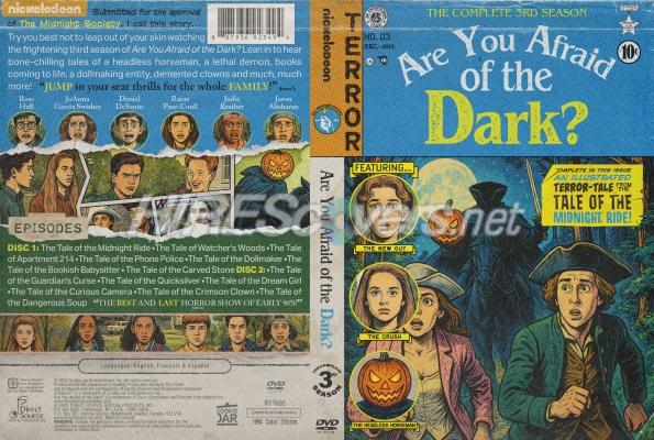 normal Are You Afraid of the Dark S3 DVD Cover
