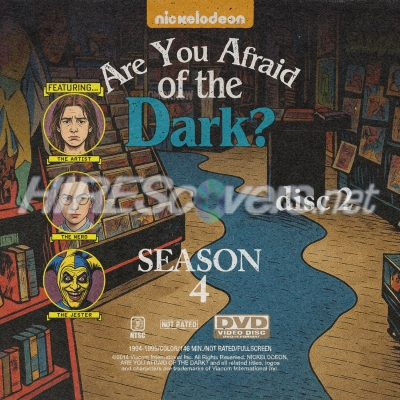 normal Are You Afraid of the Dark S4 Disc 2 DVD Label