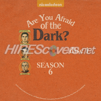 normal Are You Afraid of the Dark S6 Disc 1 v2 DVD Label