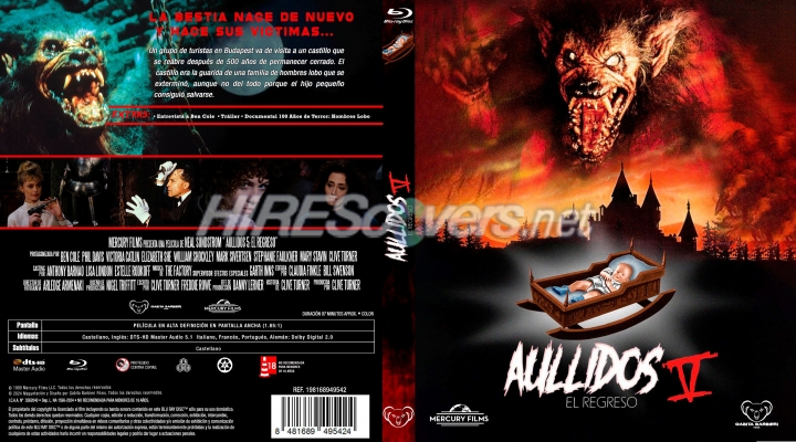 normal Aullidos 5 caja Bluray Gabita