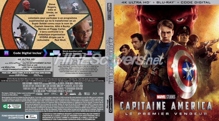 normal Capitaine America Le premier vengeur 4K 2011