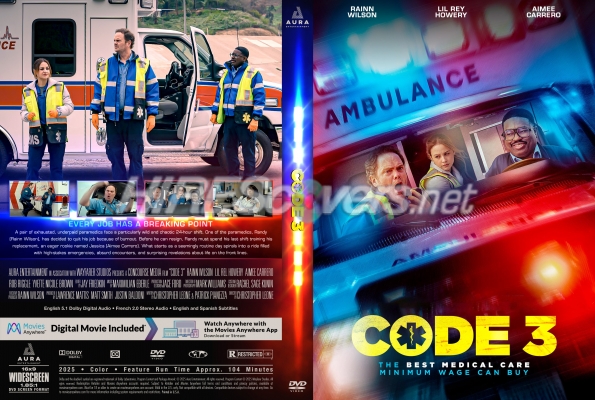 normal Code 3 2025 Custom DVD Cover