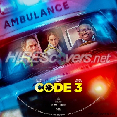 normal Code 3 2025 Custom DVD Label