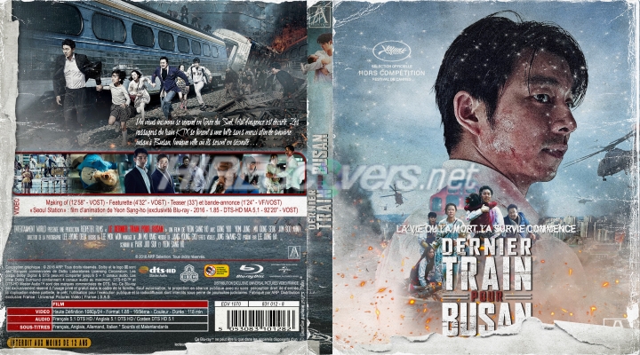 normal DERNIER TRAIN POUR BUSAN Jaquette Blu ray usee