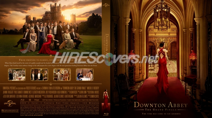 normal Downton Abbey The Grand Finale 2025 Custom Blu ray Cover
